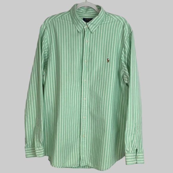 Men’s Polo by Ralph Lauren striped shirt - Picture 5 of 7